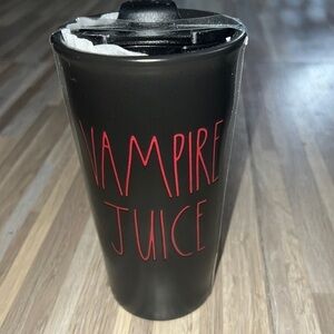 Rae Dunn vampire juice Halloween tumbler